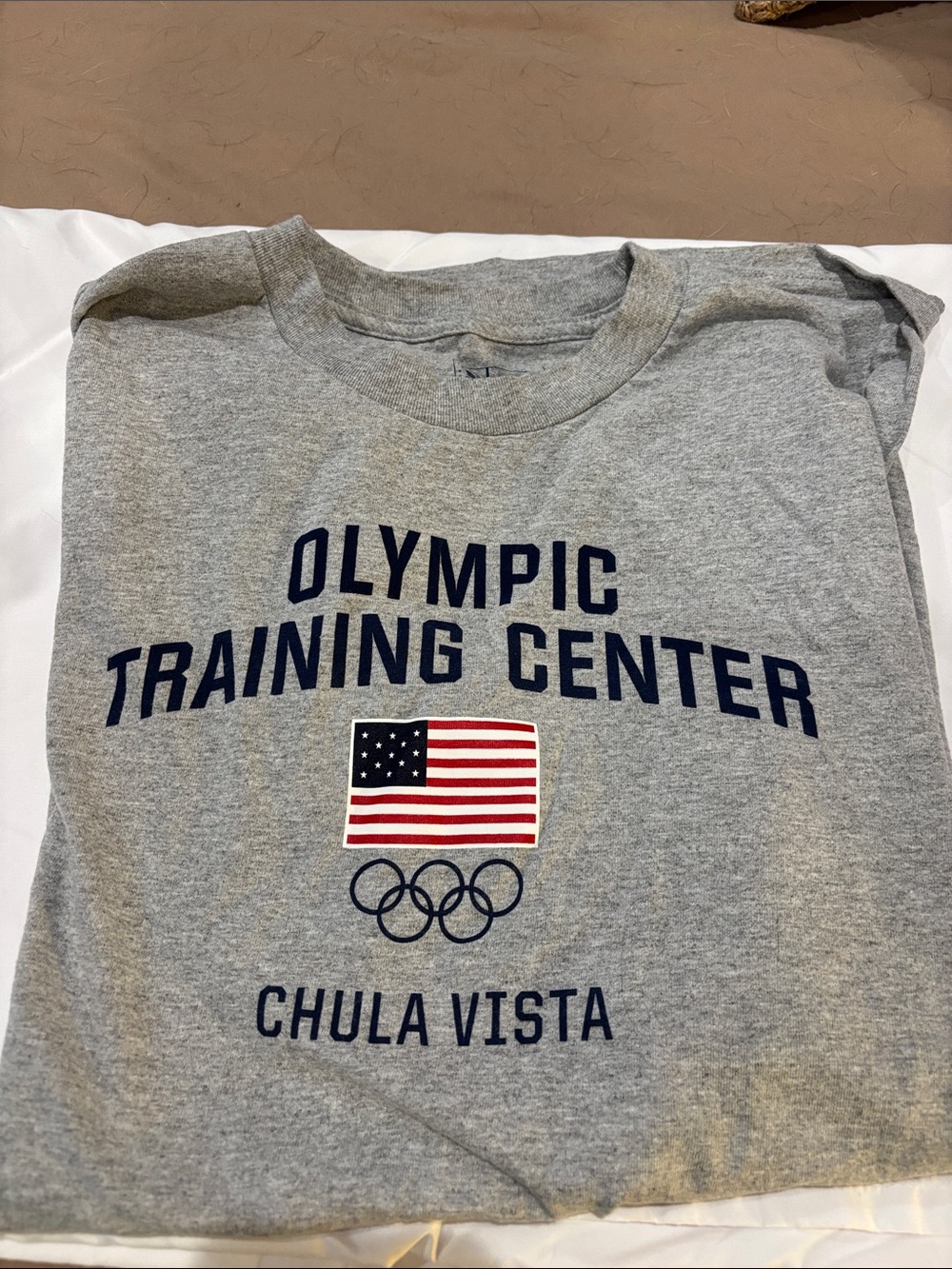 Olympic Training Center Chula Vista Short Sleeve Tee - Gray